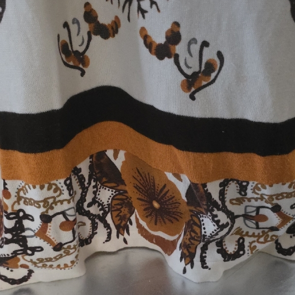 Gucci Cream and Brown Long Sleeve Dress - Picture 8 of 14